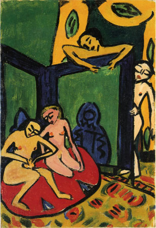 Atelierszene, 1910, Staatliche Kunstsammlungen Dresden