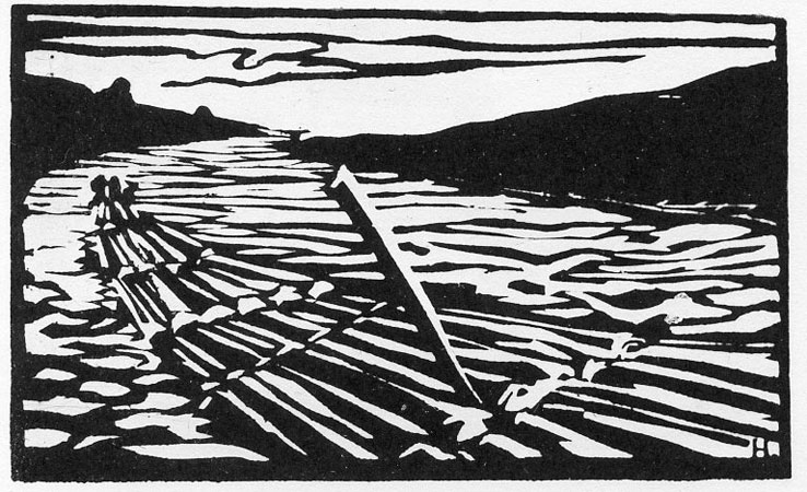 Das Floß, 1905