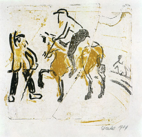 Dressurakt, 1909