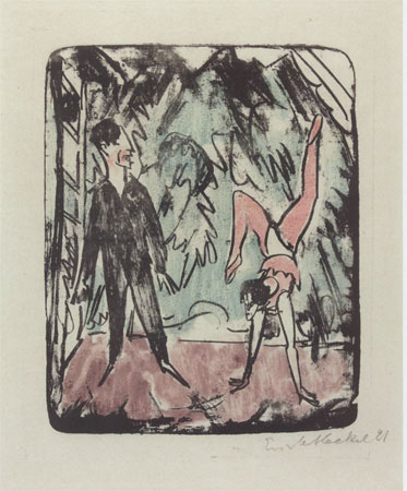 Handstand, 1921