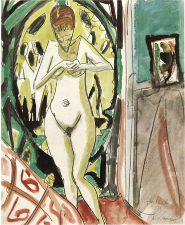 Akt im Raum, 1911