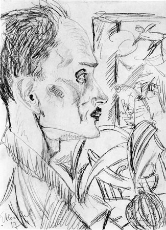 Selbstbildnis, 1917