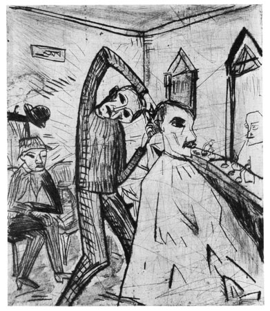 Barbierstube, 1912